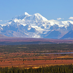 Alaska map & highlights