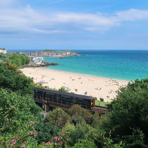 Holidays in England by train