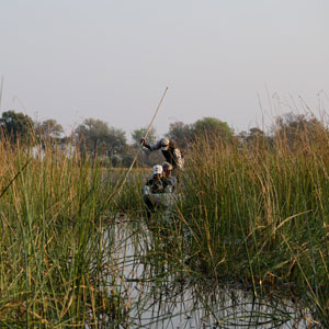 Getting around the Okavango Delta