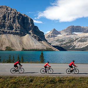 Cycling holidays in the Canadian Rockies