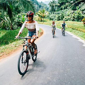 Cycling in Bali