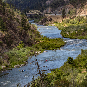 White water rafting in America
