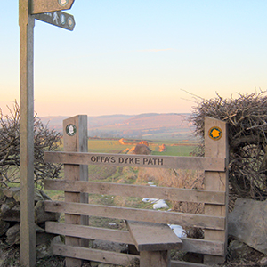Offa�s Dyke Path walking holidays