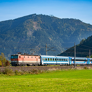 Around the world by train