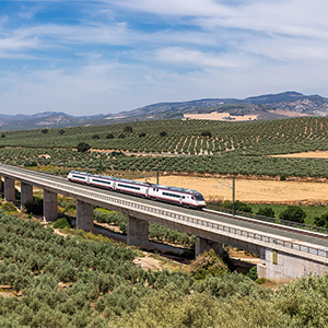 Rail holidays in Spain