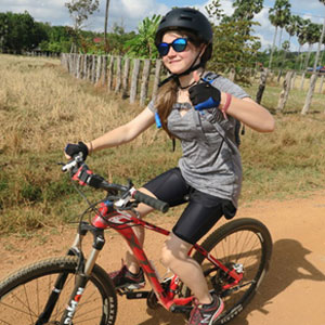 Family cycling holidays in Cambodia