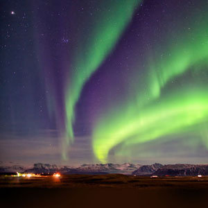 Seeing Northern Lights in Iceland