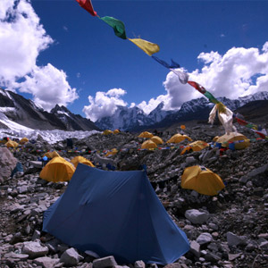 Everest Base Camp map & highlights