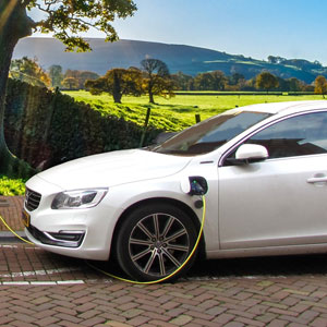Electric car self drive guide