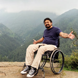 Wheelchair accessible holidays in India