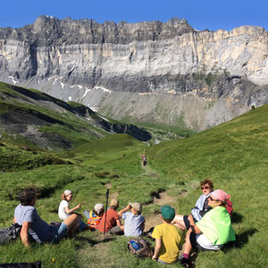 Family activity holidays in the French Alps