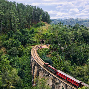 Trains or internal flights?