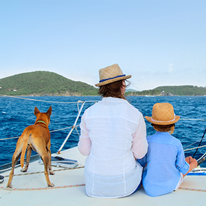 Family sailing holidays in Greece
