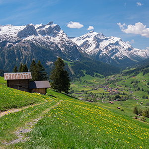 Switzerland map & highlights