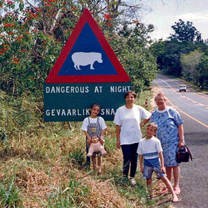 Is tracking wildlife on foot safe?