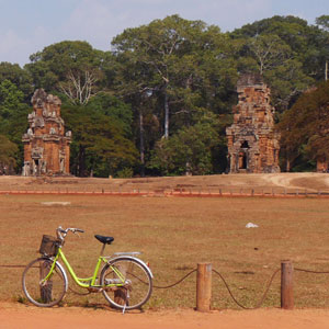 Cycling Angkor Wat