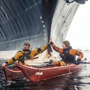 Kayaking in Antarctica