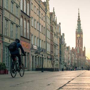 Klaipeda to Gdansk cycling tours