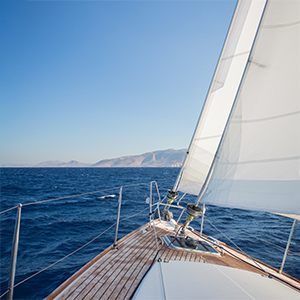 Sailing in Greece