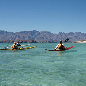Sea kayaking holidays in Baja