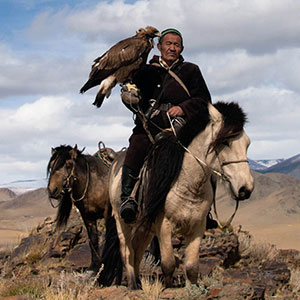 Kazakh Eagle Hunters in Mongolia