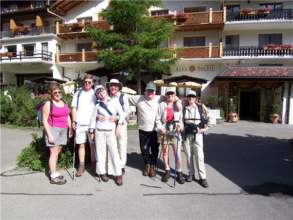 Swiss Alps walking holiday, self guided