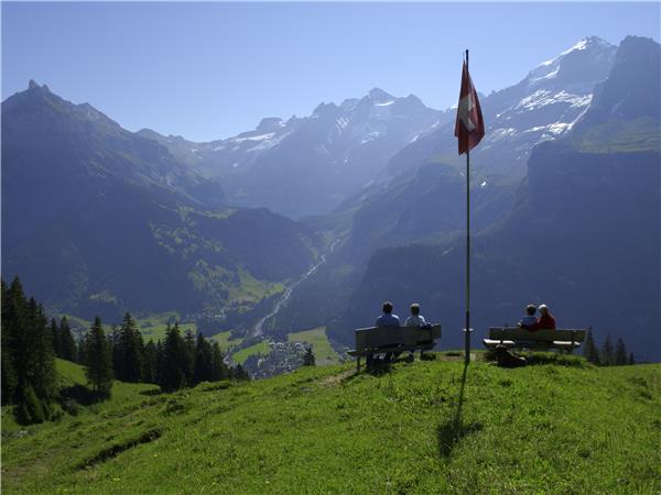 Swiss Alps walking holiday, self guided