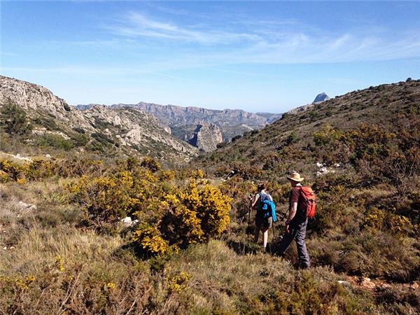 Sierra de Aitana walking holiday in Spain
