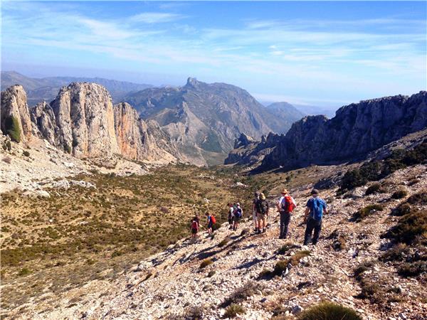 Sierra de Aitana walking holiday in Spain
