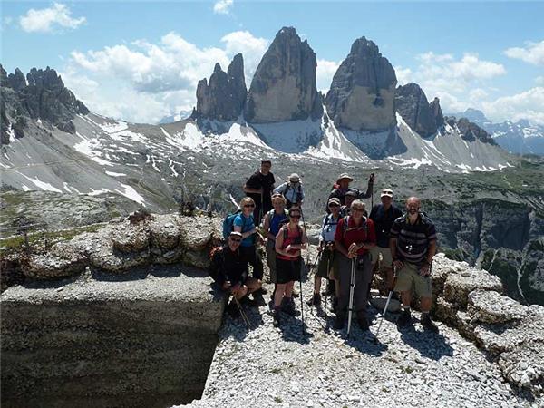 Dolomites walking holiday in Italy