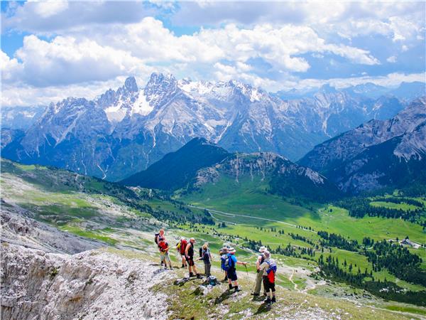 Dolomites walking holiday in Italy