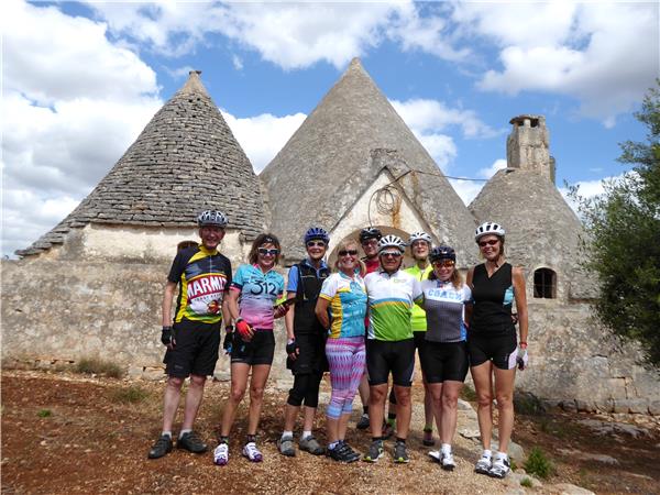 Cycling holiday across Italy, Puglia to Sorrento