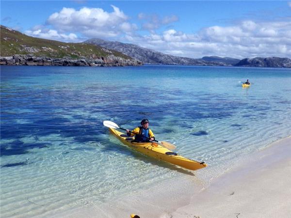 Outer Hebrides sea kayaking holiday in Scotland