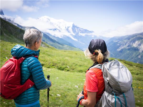 Mont Blanc Circuit trek, with hotel accommodation
