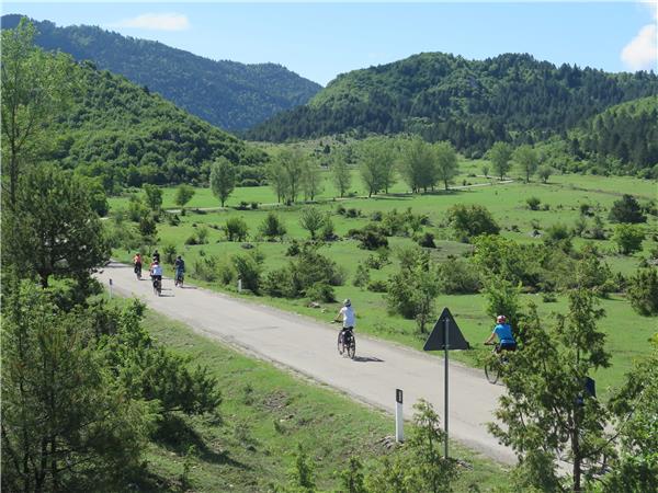 Balkans guided cycling holiday