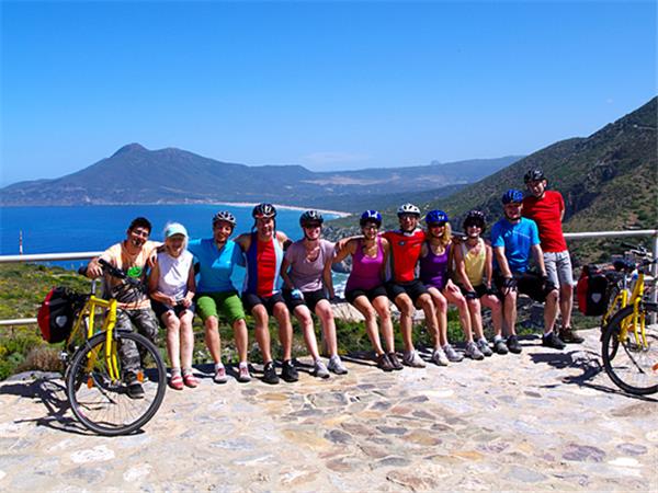 Sardinia cycling holiday, small group