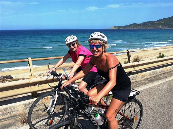 Sardinia cycling holiday, small group