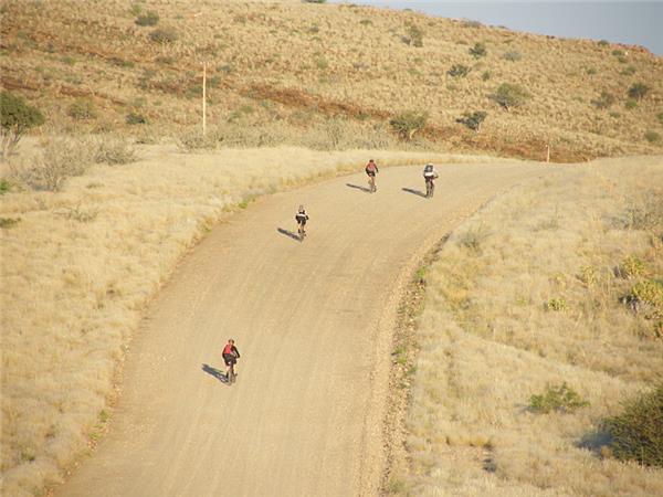 Namibia cycling holiday