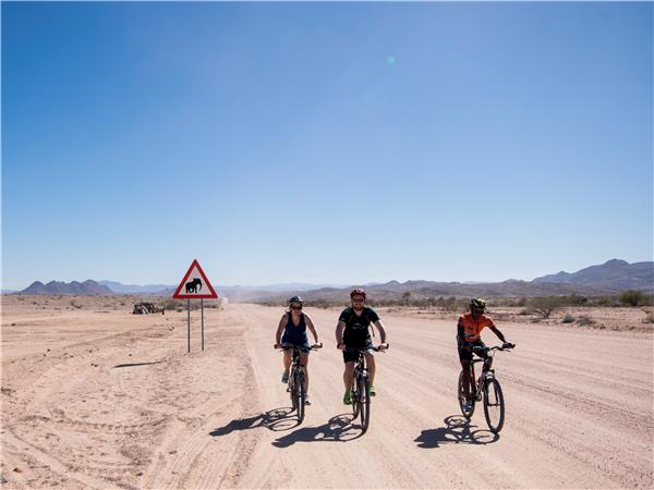 Namibia cycling holiday