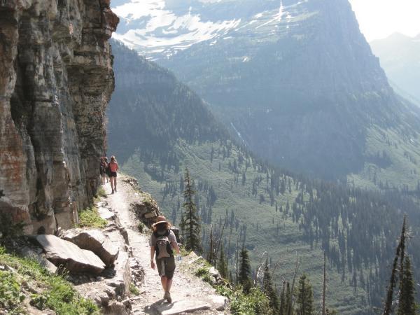 Camping tour of Yellowstone, USA