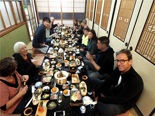 Japan group holiday, a food adventure