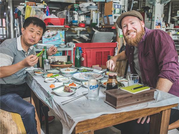 Food tour in South Korea