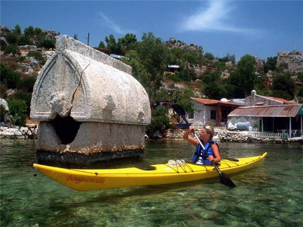 Kayaking in Turkey, Turquoise coast