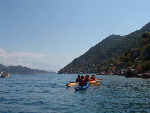 Kayaking in Turkey, Turquoise coast