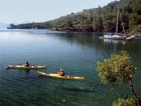 Kayaking in Turkey, Turquoise coast