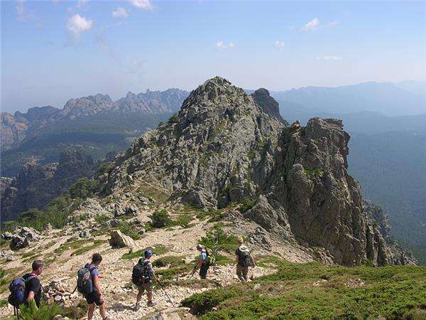 GR20 walking holiday in Corsica, France