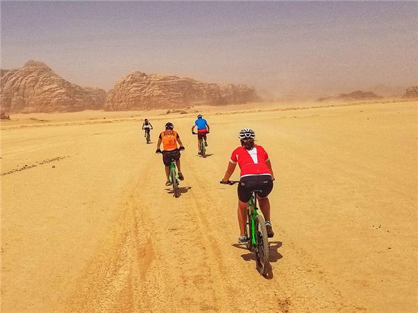 Jordan small group cycling holiday