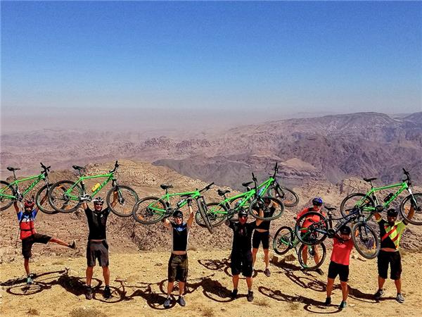 Jordan small group cycling holiday