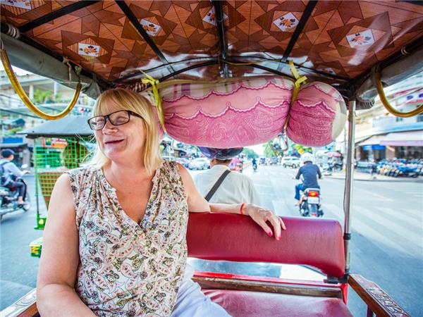 Cambodia tour, small group
