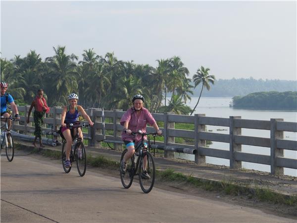 Kerala and tropical India cycling holidays